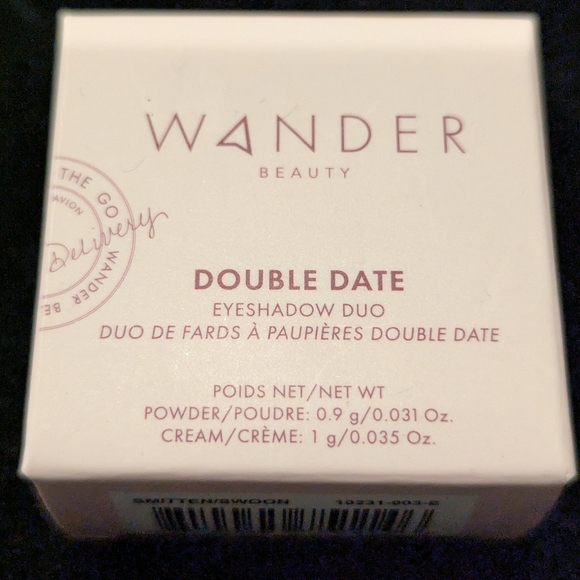 NIB Wander Beauty Double Date Eyeshadow Duo Smitten and swoon 1.9g - Picture 8 of 13